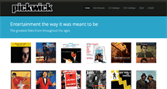Desktop Screenshot of pickwickgroup.com